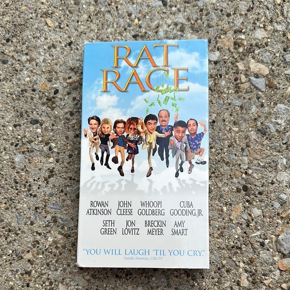 Rat Race VHS Tape